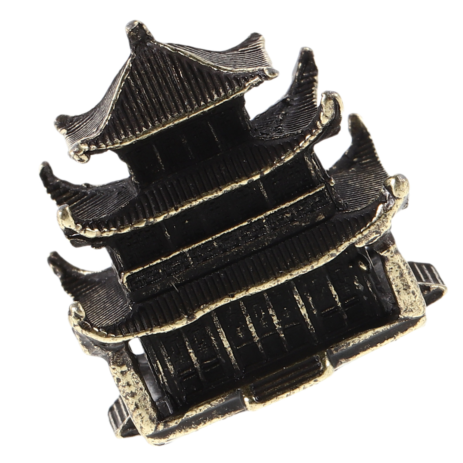 Miniaturowa mosiężna pagoda, s – Bonsai Garden For Desk recenzja i cena