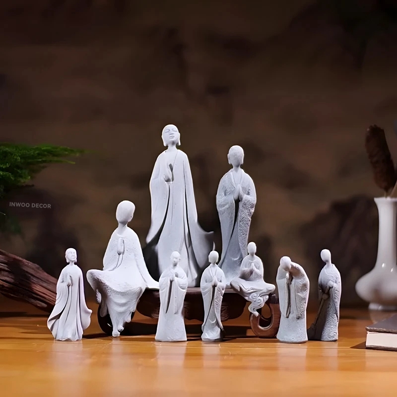 Kamienna statuetka Buddy Mały  – Bonsai Garden For Desk recenzja i cena