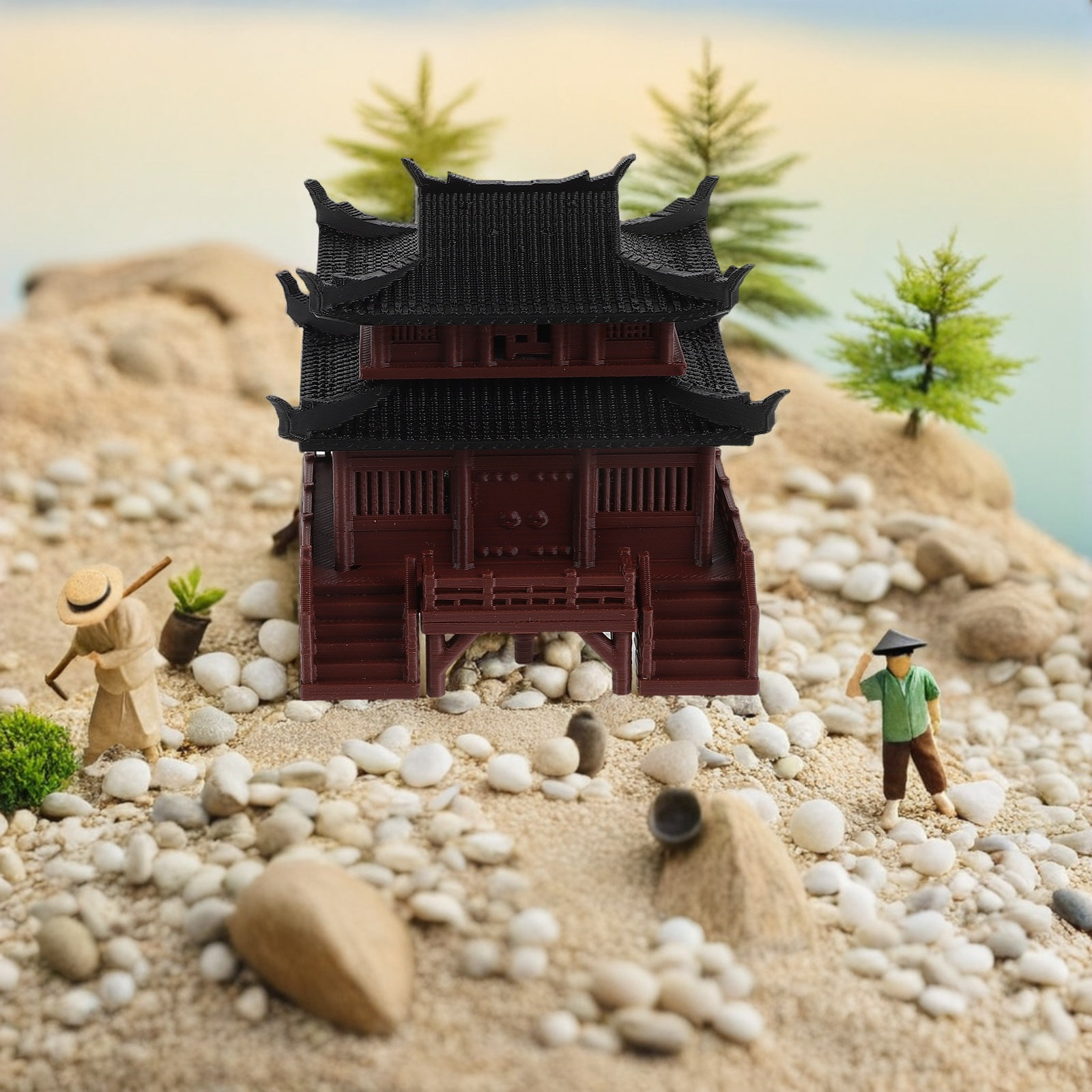 Miniaturowa, świecąca modelka  – Up Bonsai Garden recenzja i cena