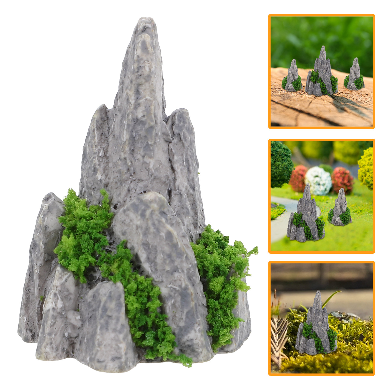 8 szt. mini ozdób z żywicy do  – Bonsai Garden For Desk recenzja i cena