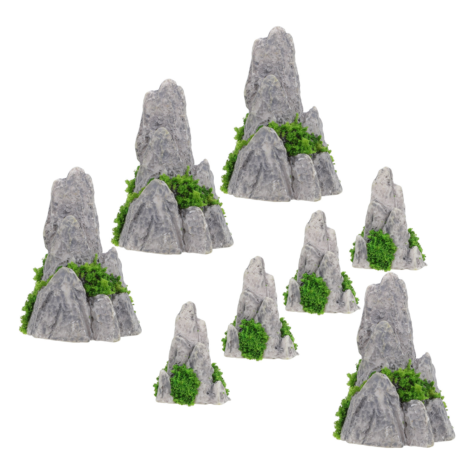 8 szt. mini ozdób z żywicy do  – Bonsai Garden For Desk recenzja i cena