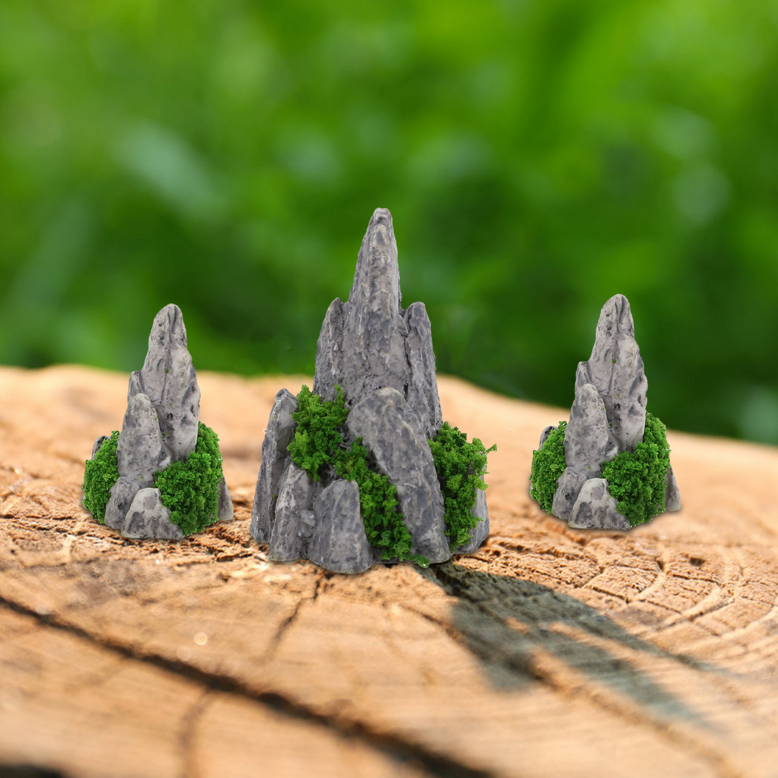 8 szt. mini ozdób z żywicy do  – Bonsai Garden For Desk recenzja i cena