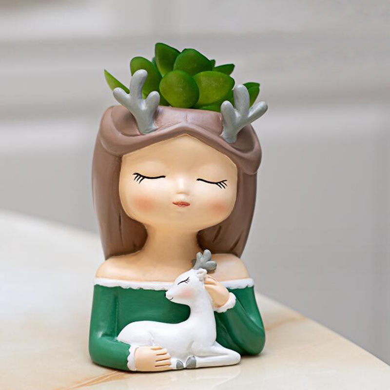 Kreatywna żywiczna doniczka z  – Bonsai Garden Europe recenzja i cena